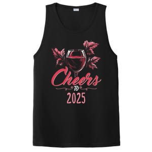 Cheers To 2025 Happy New Year Party New Years Eve Gift PosiCharge Competitor Tank