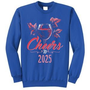 Cheers To 2025 Happy New Year Party New Years Eve Gift Sweatshirt