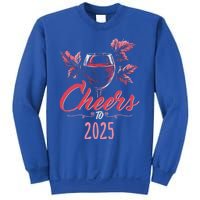 Cheers To 2025 Happy New Year Party New Years Eve Gift Sweatshirt