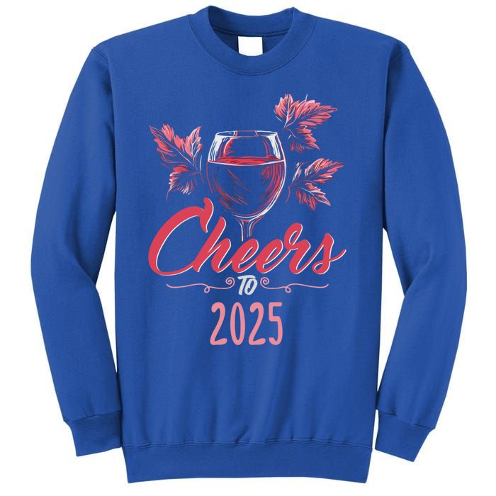 Cheers To 2025 Happy New Year Party New Years Eve Gift Sweatshirt