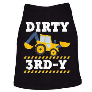 Construction Truck 3rd Birthday Excavator 3 Digger Doggie Tank