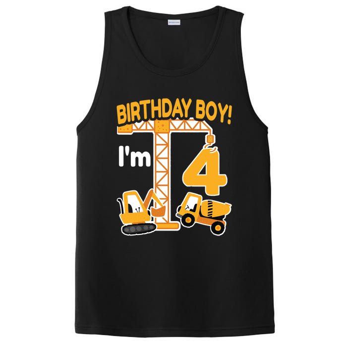 Construction Truck 4nd Birthday 4 Year Old Boy Excavator PosiCharge Competitor Tank