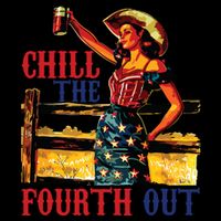 Chill The 4th Out Women 4th Of July Humor 16 in Basic Backpack