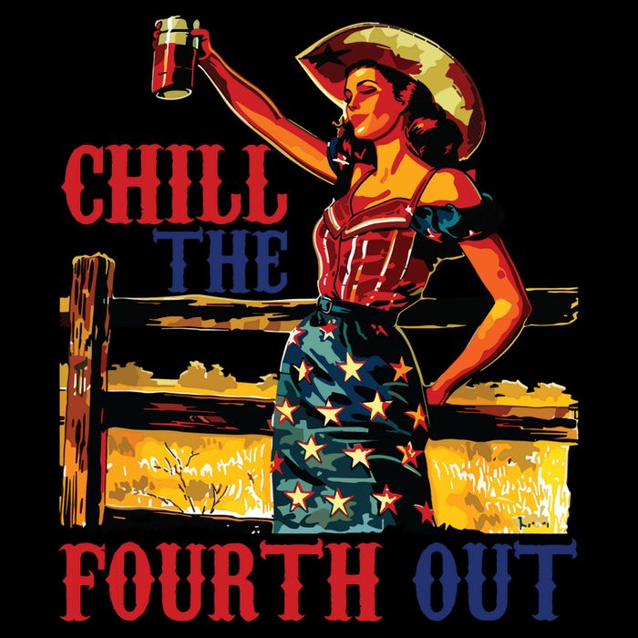 Chill The 4th Out Women 4th Of July Humor 16 in Basic Backpack