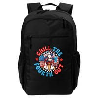 Chill The 4th Out Funny 4th Of July Retro 4th Of July Backpack