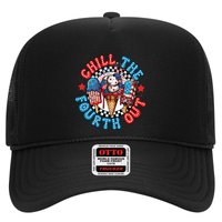 Chill The 4th Out Funny 4th Of July Retro 4th Of July Hat