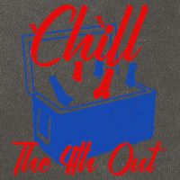 Chill The 4th Out Funny Fourth Of July Beer Cooler Cotton Canvas Backpack