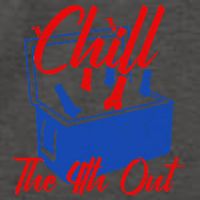 Chill The 4th Out Funny Fourth Of July Beer Cooler Vector Backpack