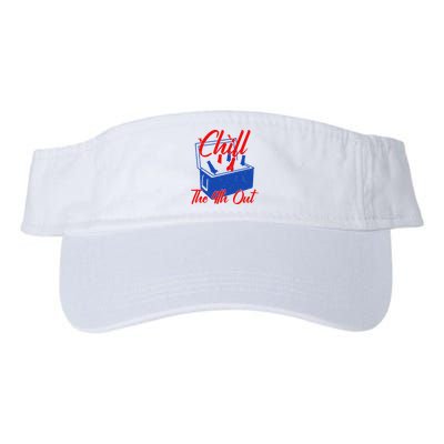 Chill The 4th Out Funny Fourth Of July Beer Cooler Visor