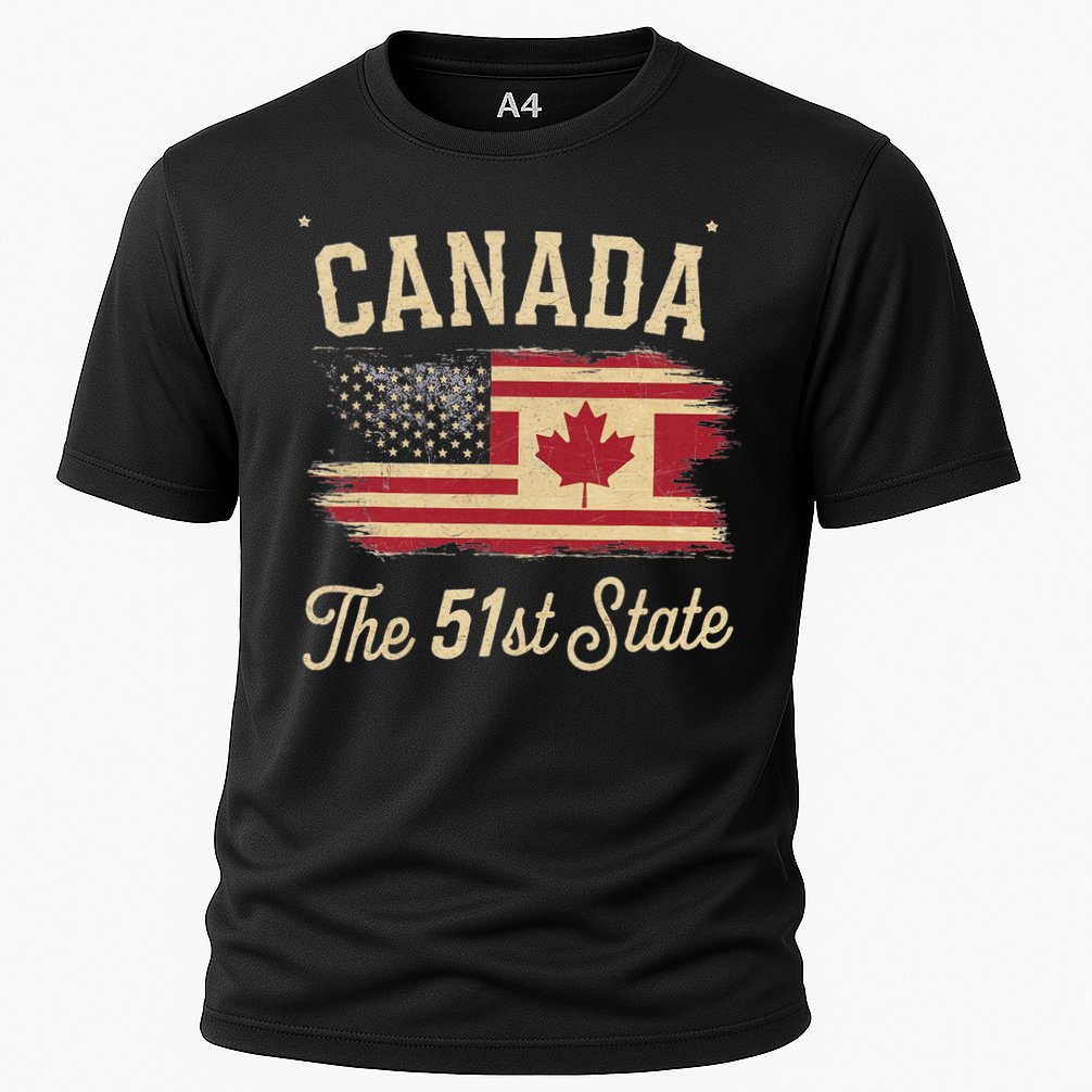 Canada The 51 State Trump Canada U.S State Performance Shirt