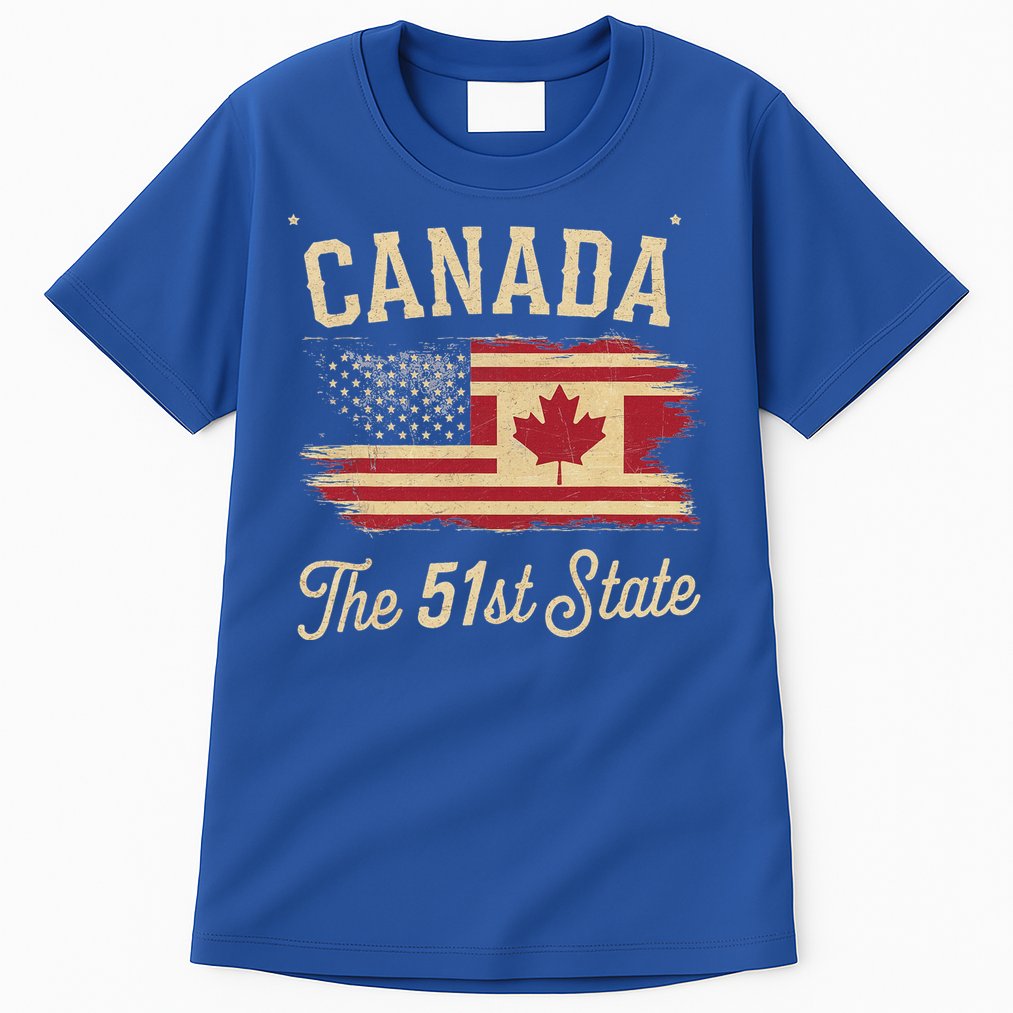 Canada The 51 State Trump Canada U.S State Tall T-Shirt