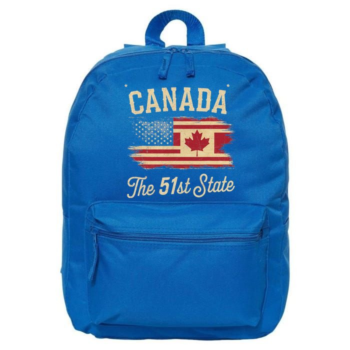 Canada The 51 State Trump Canada U.S State 16 in Basic Backpack