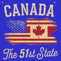 Canada The 51 State Trump Canada U.S State 16 in Basic Backpack