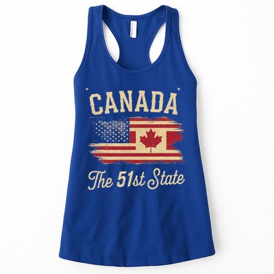 Canada The 51 State Trump Canada U.S State Womens Tank Top