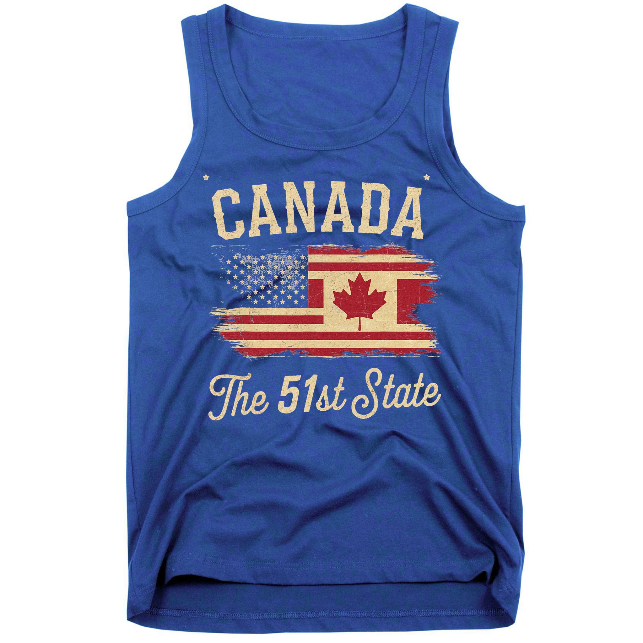 Canada The 51 State Trump Canada U.S State Tank Top