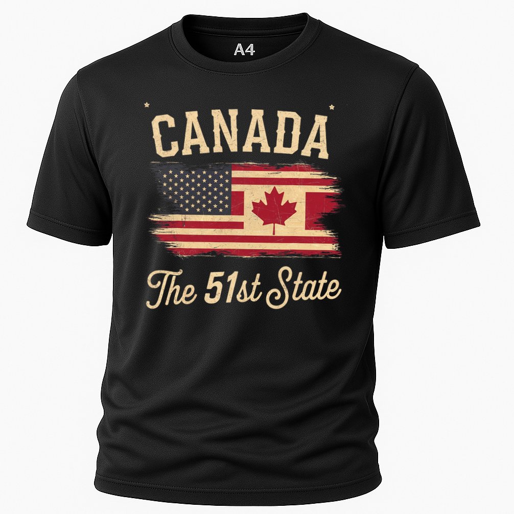 Canada The 51 State Trump Canada U.S State Funny Performance Shirt