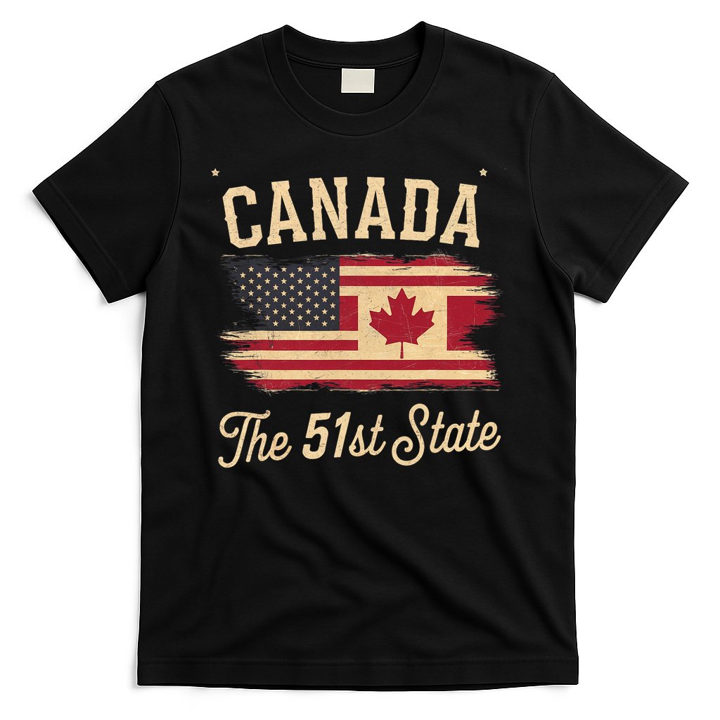 Canada The 51 State Trump Canada U.S State Funny T-Shirt