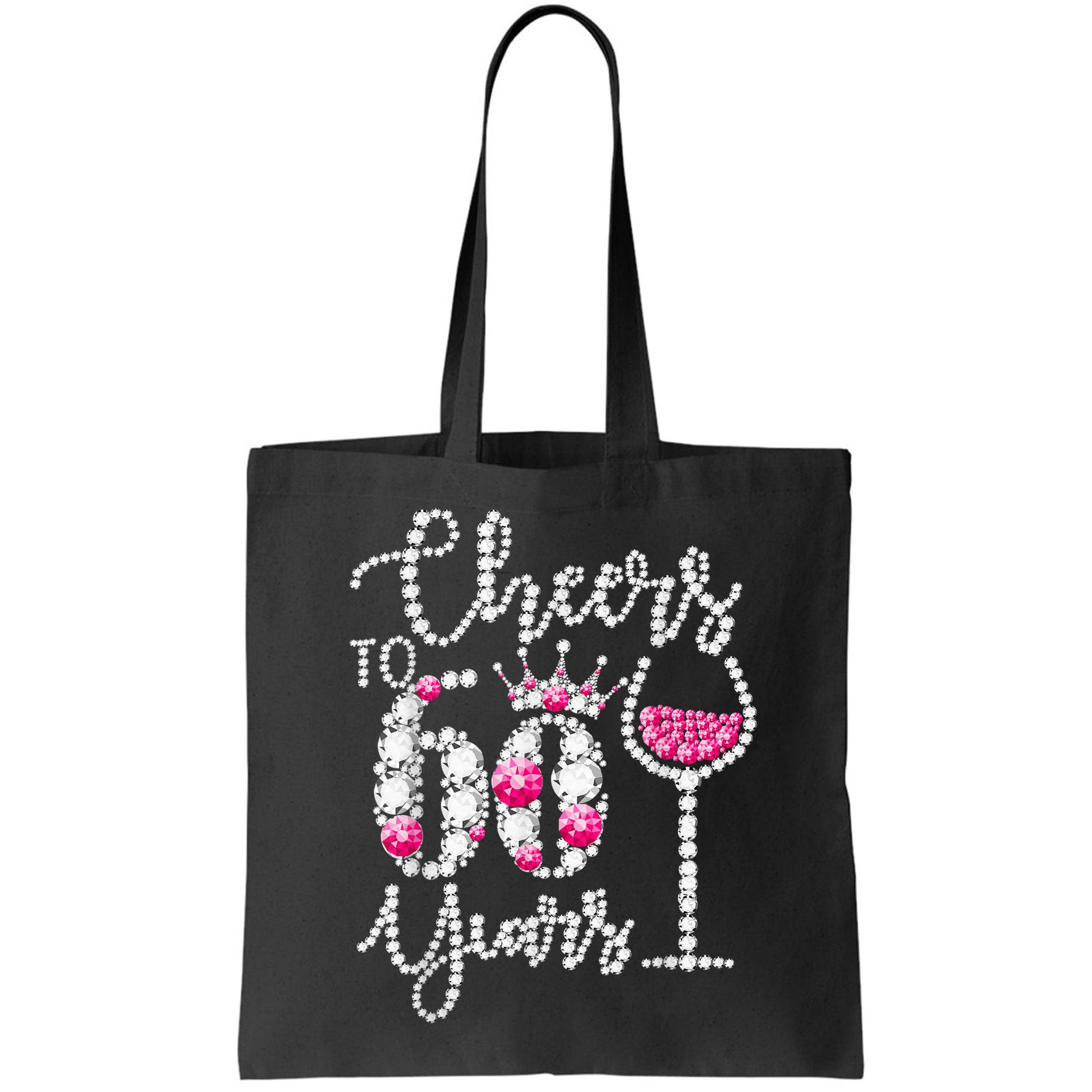Cheers To 60 Year Old Gift 60th Birthday Queen Drink Wine Bag