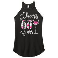 Cheers To 60 Year Old Gift 60th Birthday Queen Drink Wine Women's Perfect Tri Rocker Tank