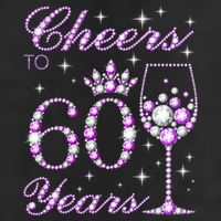 Cheers to 60 Years Old Wo Purple Crown 60th Birthday Pullover Hoodie Tumbler