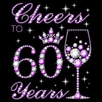 Cheers to 60 Years Old Wo Purple Crown 60th Birthday Pullover Hoodie Visor