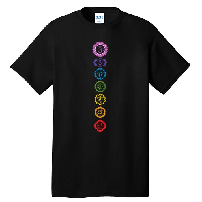 Chakras The 7 Centers Of Force Tall T-Shirt