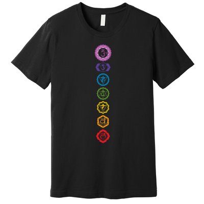 Chakras The 7 Centers Of Force Premium T-Shirt