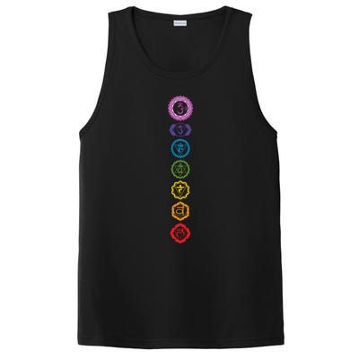 Chakras The 7 Centers Of Force PosiCharge Competitor Tank