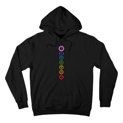 Chakras The 7 Centers Of Force Tall Hoodie