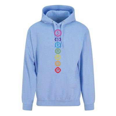 Chakras The 7 Centers Of Force Unisex Surf Hoodie