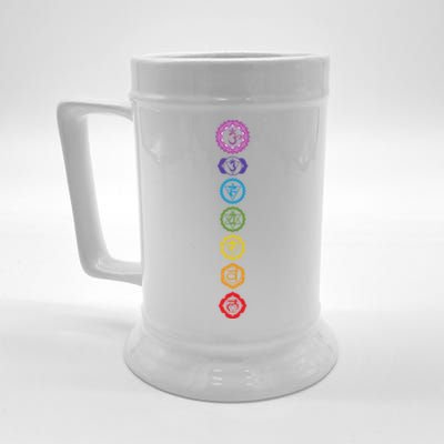 Chakras The 7 Centers Of Force Beer Stein