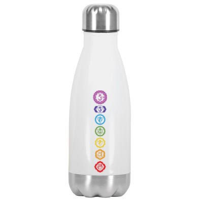 Chakras The 7 Centers Of Force Stainless Steel Insulated Water Bottle