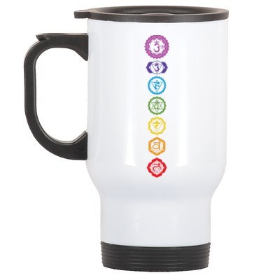 Chakras The 7 Centers Of Force Stainless Steel Travel Mug