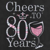 Cheers to 80 Years 1942 80Th Birthday Tee Gift For Wom.e.ns Cool Comfort Performance Bucket Hat