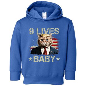 Cat Trump 9 Lives Baby Trump Cat 9 Lives Baby Toddler Hoodie