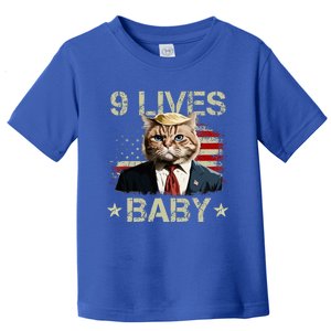 Cat Trump 9 Lives Baby Trump Cat 9 Lives Baby Toddler T-Shirt