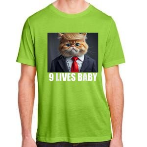 Cat Trump 9 Lives Baby Adult ChromaSoft Performance T-Shirt