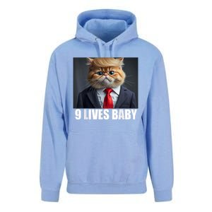 Cat Trump 9 Lives Baby Unisex Surf Hoodie