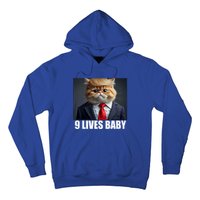 Cat Trump 9 Lives Baby Hoodie