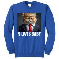 Cat Trump 9 Lives Baby Sweatshirt