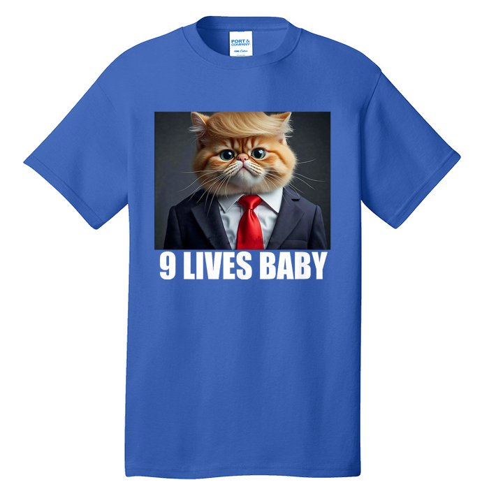 Cat Trump 9 Lives Baby Tall T-Shirt