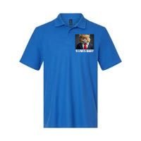 Cat Trump 9 Lives Baby Softstyle Adult Sport Polo