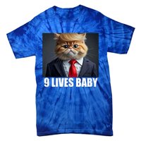 Cat Trump 9 Lives Baby Tie-Dye T-Shirt