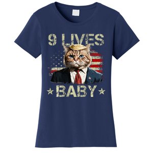 Cat Trump 9 Lives Baby Women's T-Shirt