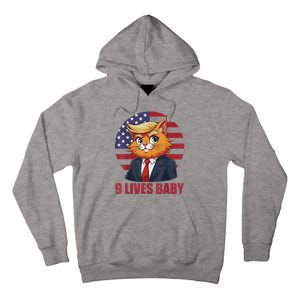 Cat Trump 9 Lives Baby Funny Tall Hoodie