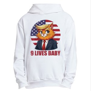 Cat Trump 9 Lives Baby Funny Urban Pullover Hoodie