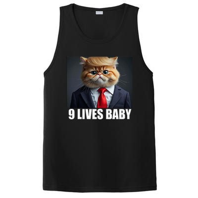 Cat Trump 9 Lives Baby PosiCharge Competitor Tank