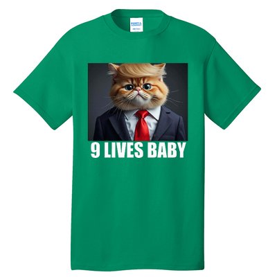 Cat Trump 9 Lives Baby Tall T-Shirt