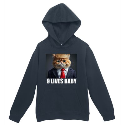 Cat Trump 9 Lives Baby Urban Pullover Hoodie