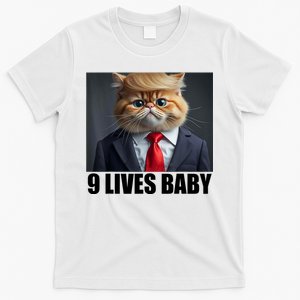 Cat Trump 9 Lives Baby T-Shirt